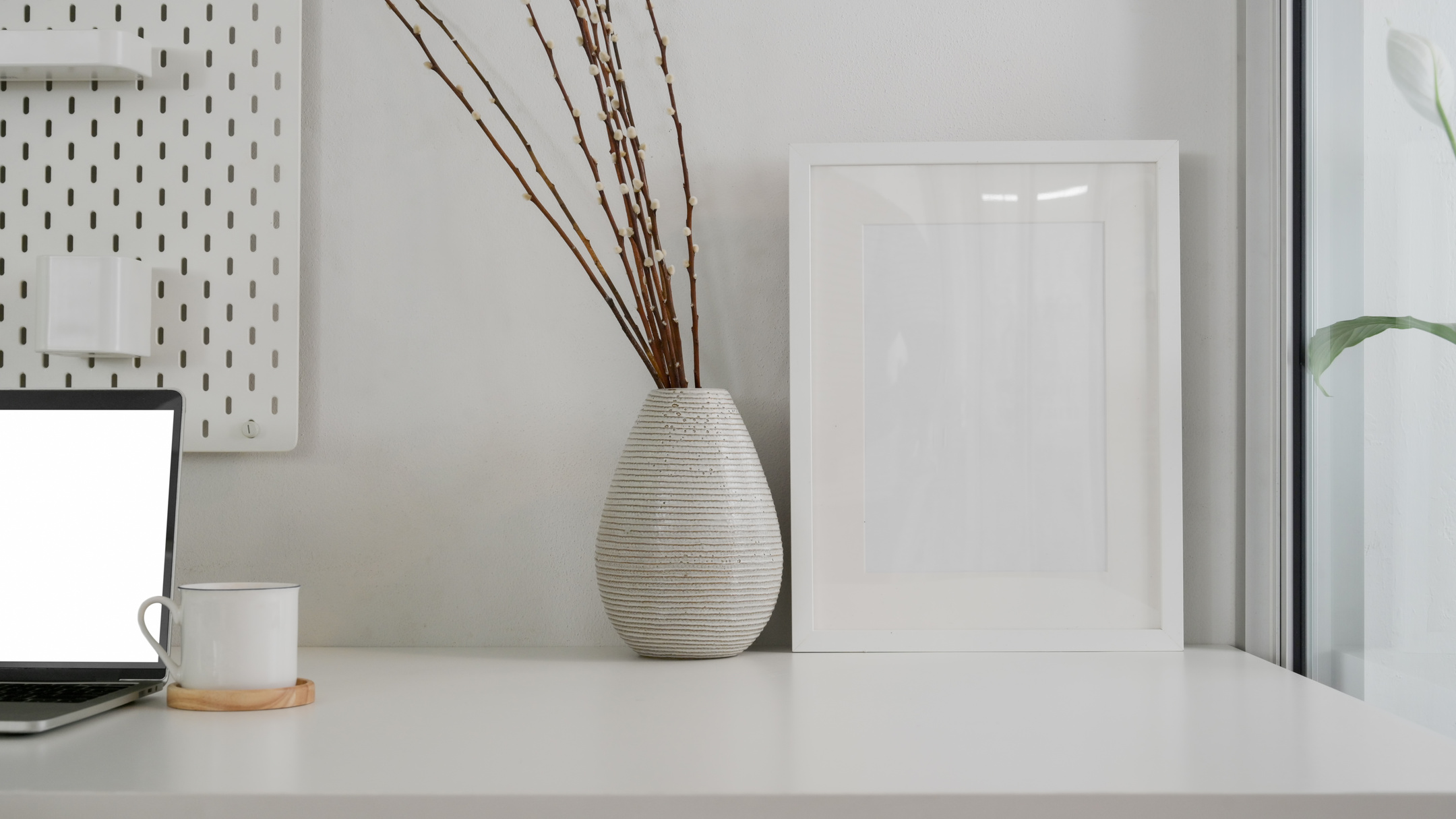 Minimalist Office Workspace